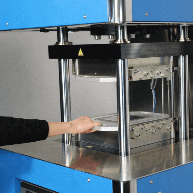 Automatic Laboratory Press for Compression Molding of Rubber Qualitest